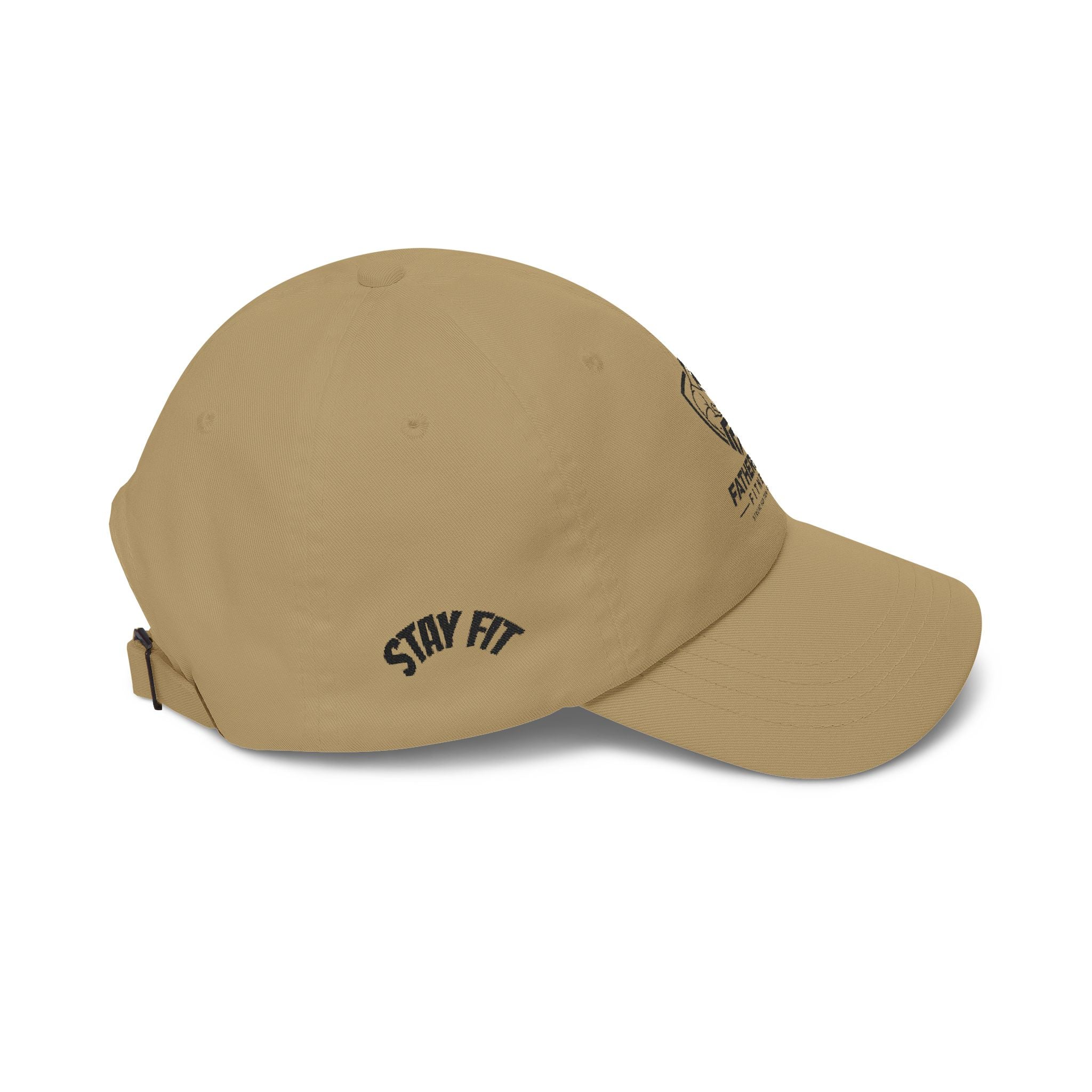 Fatherhood Fitness Dad Cap — Embroidered Strength & Dad Life Baseball Hat