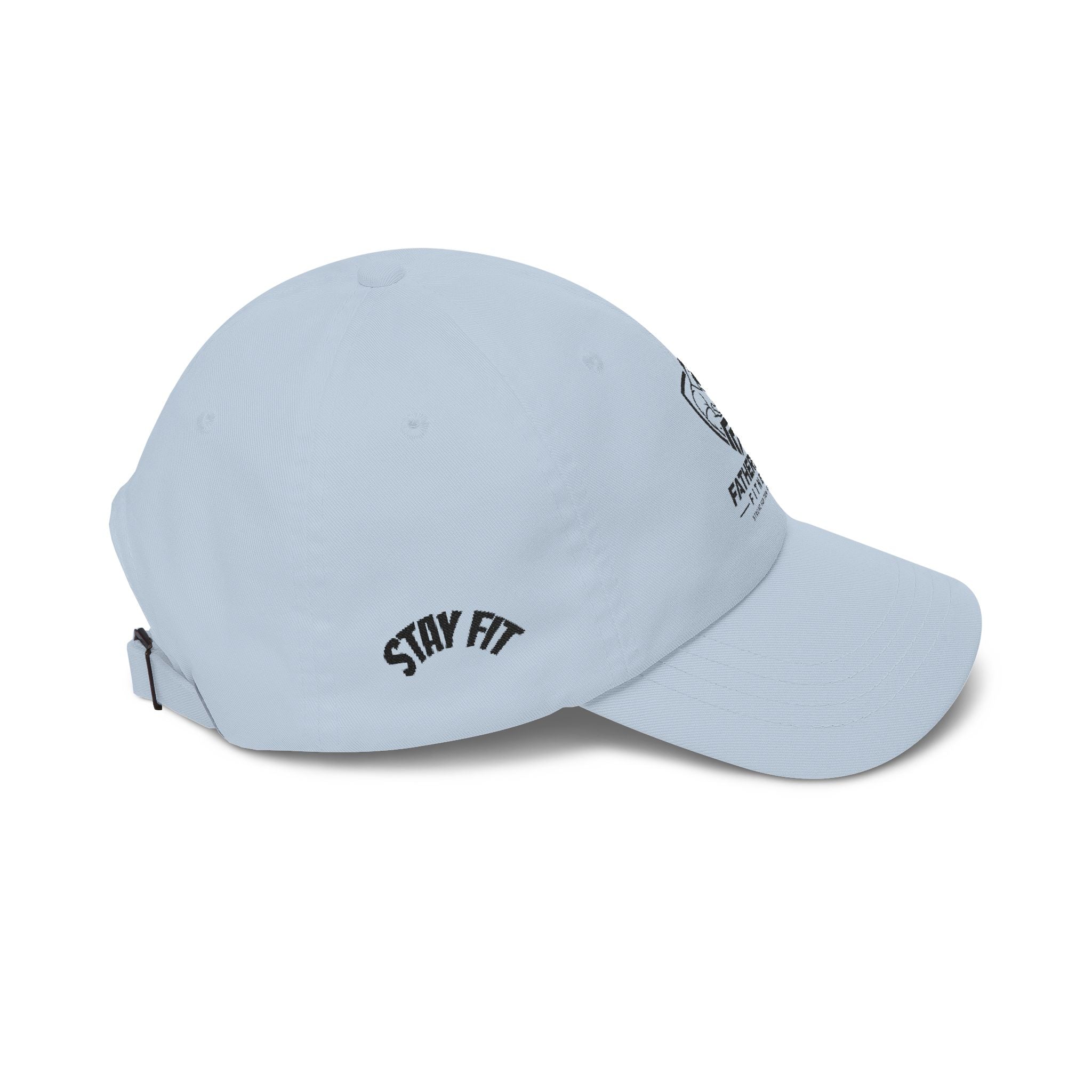Fatherhood Fitness Dad Cap — Embroidered Strength & Dad Life Baseball Hat