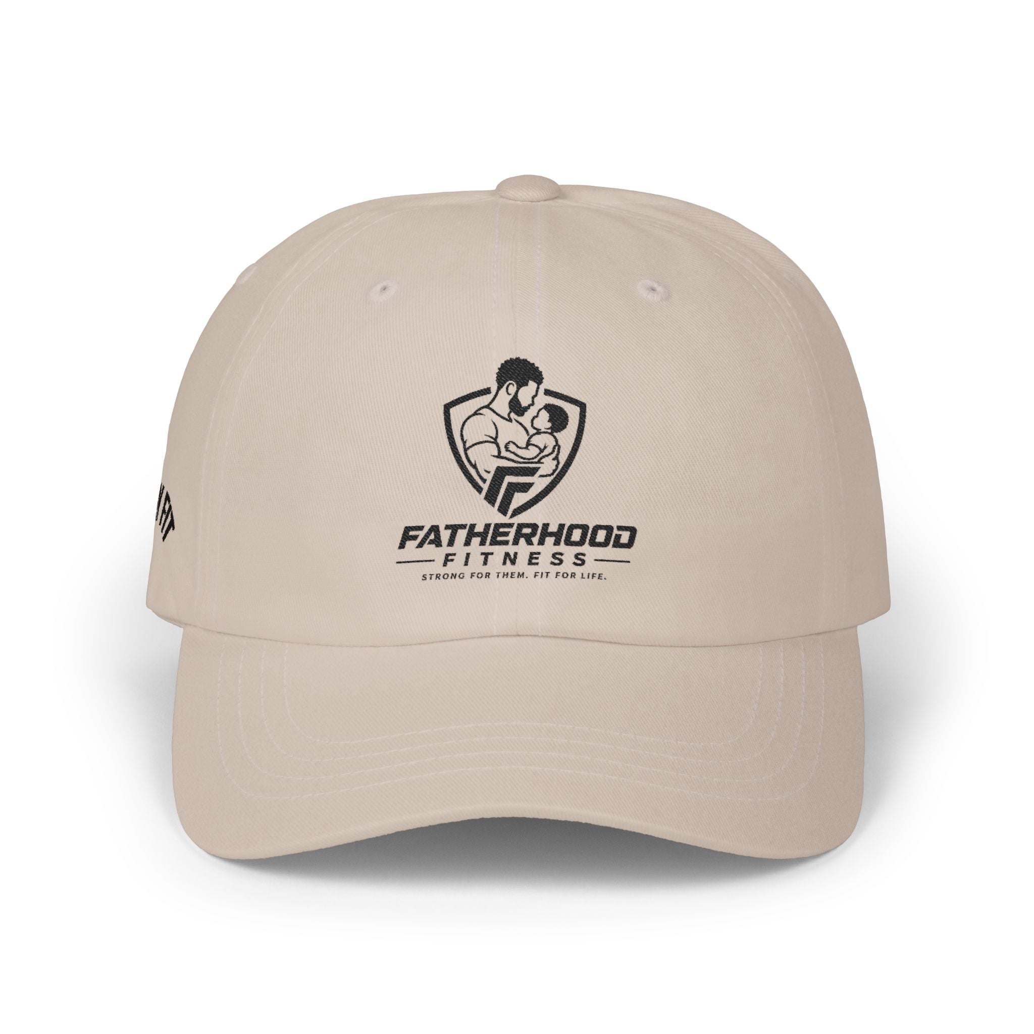 Fatherhood Fitness Dad Cap — Embroidered Strength & Dad Life Baseball Hat
