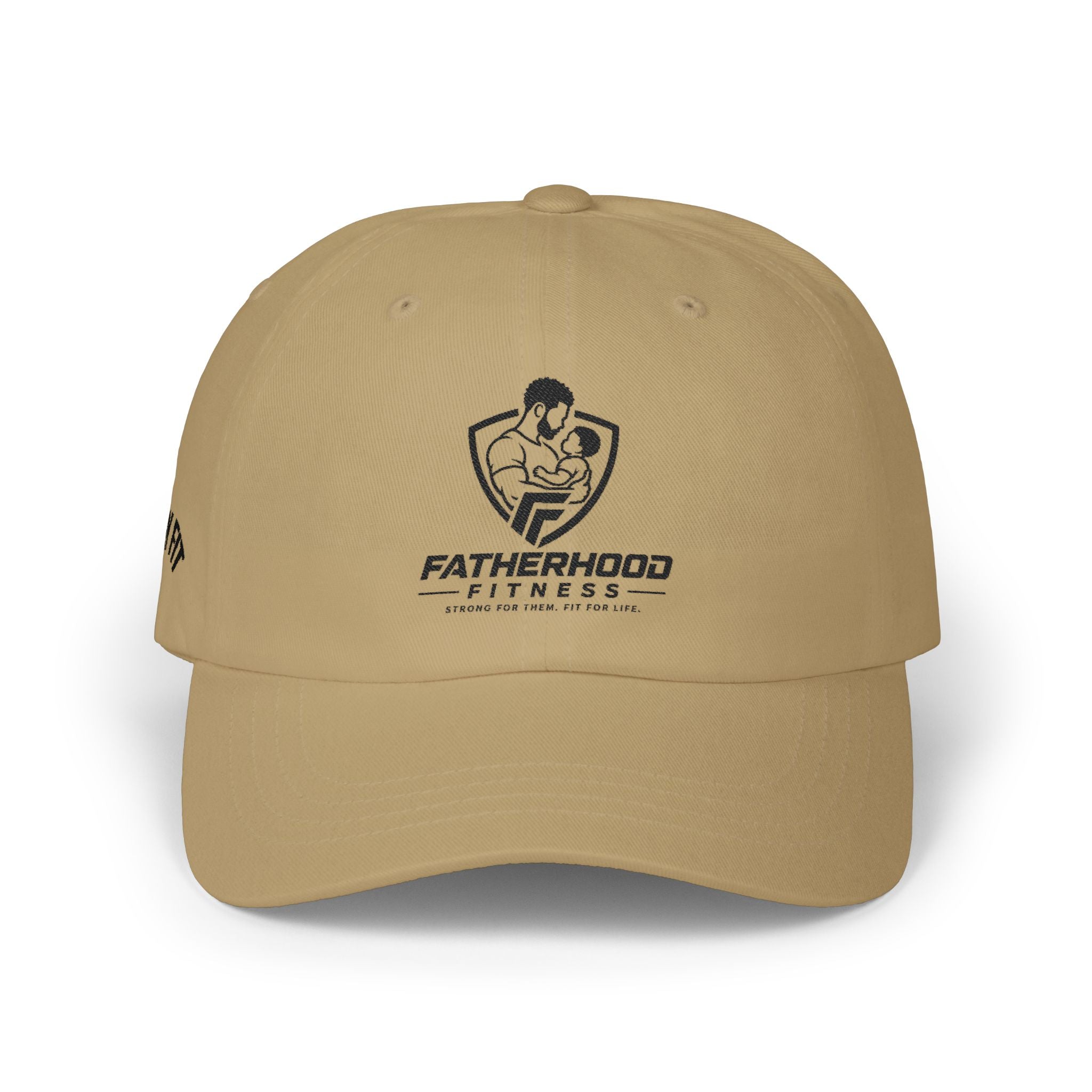 Fatherhood Fitness Dad Cap — Embroidered Strength & Dad Life Baseball Hat