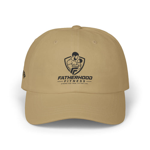 Fatherhood Fitness Dad Cap — Embroidered Strength & Dad Life Baseball Hat